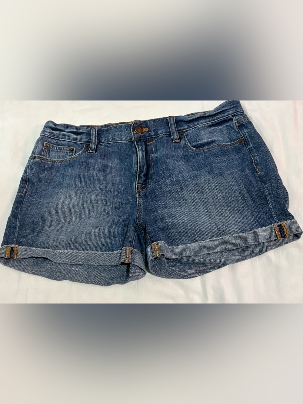 J. Crew Medium Blue Denim Shorts